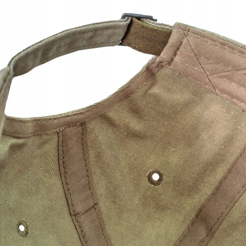 Bawełniana Bejsbolówka (Czapka z Daszkiem) - Pako Jeans - Vintage, Beż
