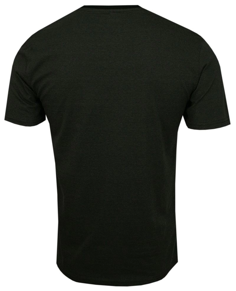 Czarny Bawełniany T-Shirt z Geometrycznym Motywem -PAKO JEANS- Męski, Okrągły Dekolt, Krótki Rękaw