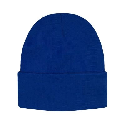 Jednokolorowa Czapka Zimowa Typu Beanie – Zimowa - Chabrowa