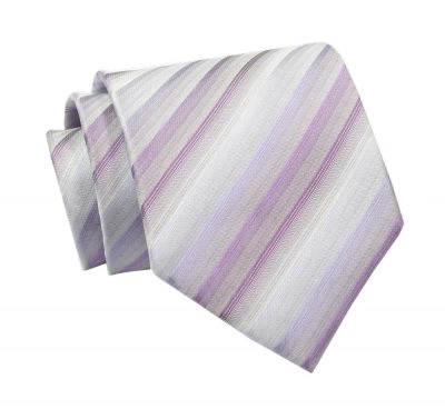 Jedwabny Krawat Chattier - Pastelowa Kolorystyka