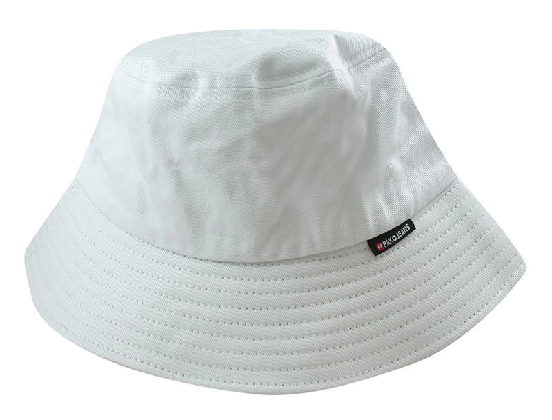 Kapelusz Rybacki Biały, Letni Bucket Hat, Wakacyjny, Przeciwsłoneczny
