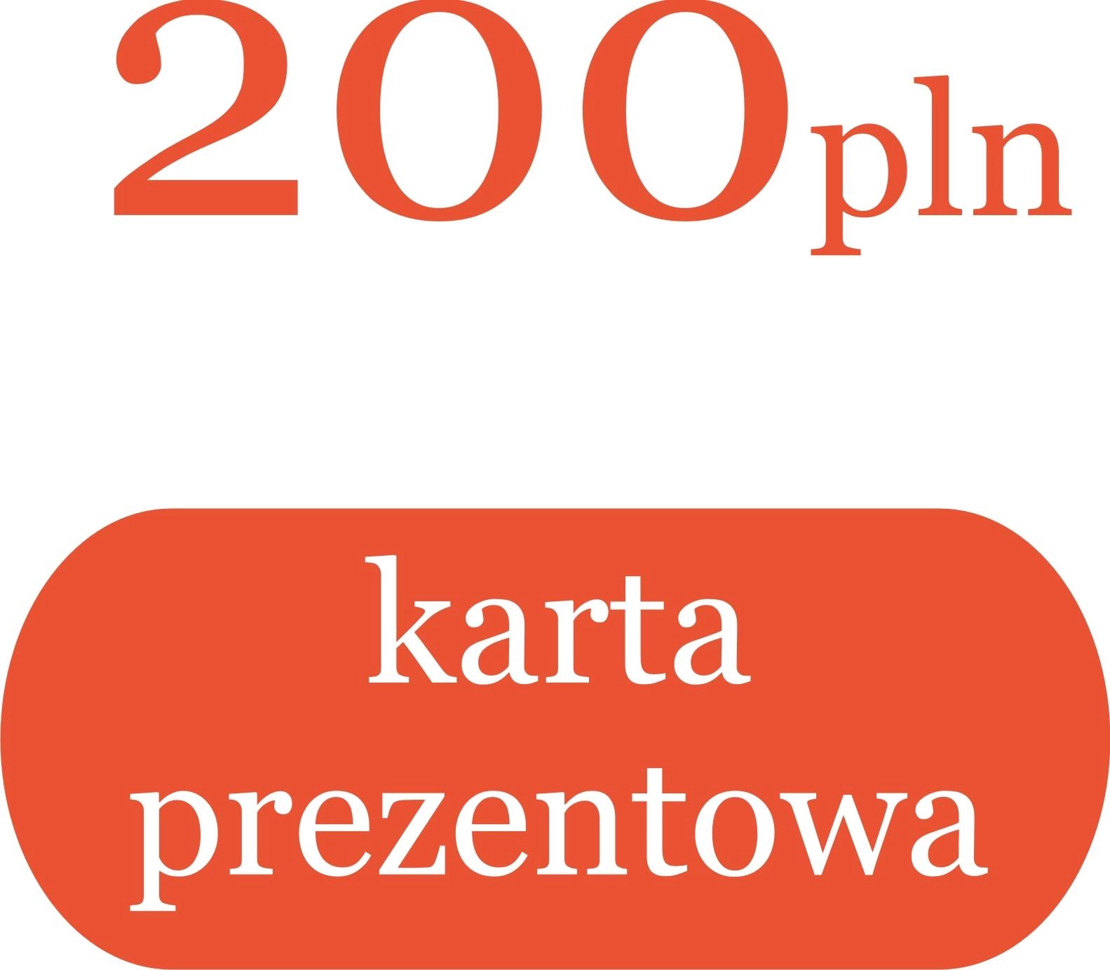 Karta prezentowa 200 zł