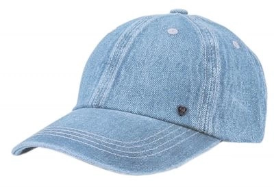 Klasyczna Męska Czapka z Daszkiem (Bejsbolówka) - Pako Jeans - Jasny Jeans