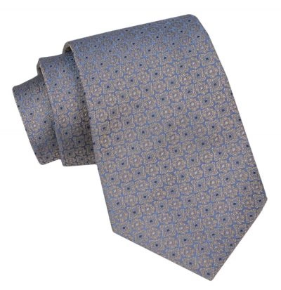 Klasyczny Męski Krawat - ALTIES - w Grochy