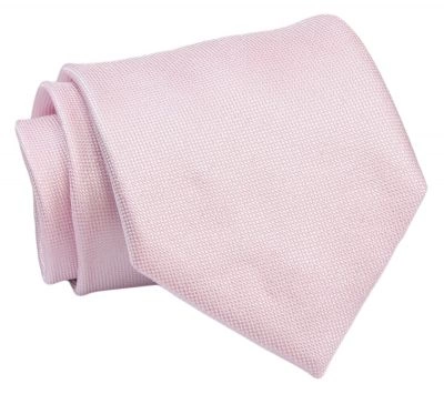 Klasyczny, Szeroki Krawat Męski CHATTIER - Różowy