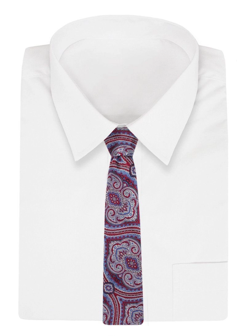 Kolorowy Krawat w Orientalny Wzór - Chattier
