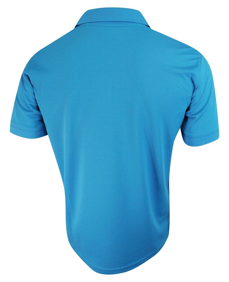 Koszulka Polo, Niebieska, Sportowa, ACTIVE-DRY Poliester, dzianina pique