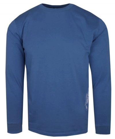 Koszulka z Długim Rękawem (Longsleeve) - Pako Jeans - Niebieska