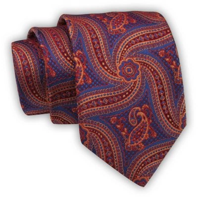 Krawat Alties (7 cm) - Duży Orientalny Wzór