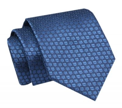 Krawat - ALTIES - Elegancki Granat