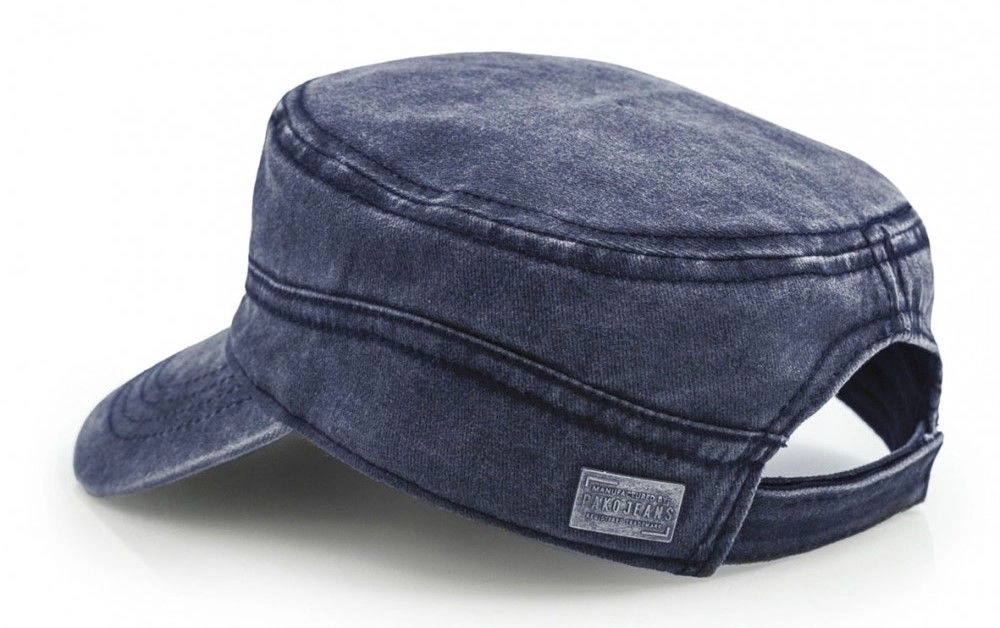 Letnia, Męska Patrolówka o Małym Obwodzie - Vintage - Pako Jeans - Granat