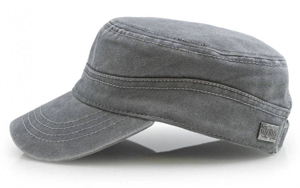 Letnia, Męska Patrolówka o Małym Obwodzie - Vintage - Pako Jeans - Popielata