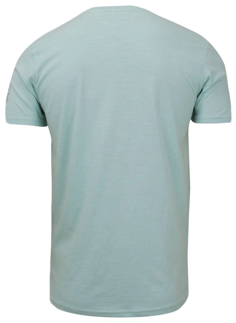 Męska, Zielona Koszulka (T-shirt) - Brave Soul - Hipis pod Palmą