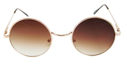 Okulary Przeciwsłoneczne, Brązowe, Okrągłe, Harry Potter, Męskie, Uniwersalne -EM Men's Accesso