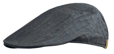 Przejściowy, Lekko Ocieplony Kaszkiet - Alties - Tłoczona Tkanina - Popiel