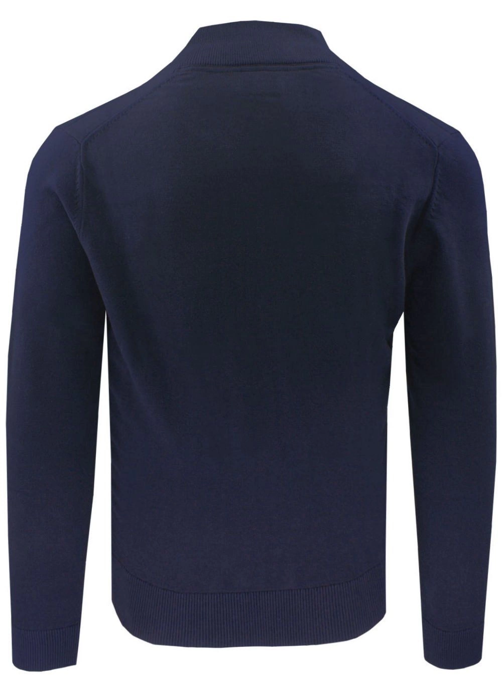 Rozpinany Sweter Męski (Kardigan)  - Pako Jeans - Granatowy