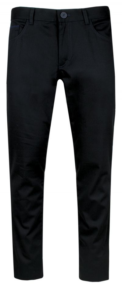 Street One Spodnie garniturowe czarno-br\u0105zowy-pomara\u0144czowy W stylu biznesowym Moda Garnitury Spodnie garniturowe 