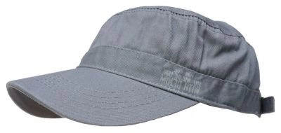 Szara Męska Patrolówka - 100% BAWEŁNA - Czapka z Daszkiem - Pako Jeans
