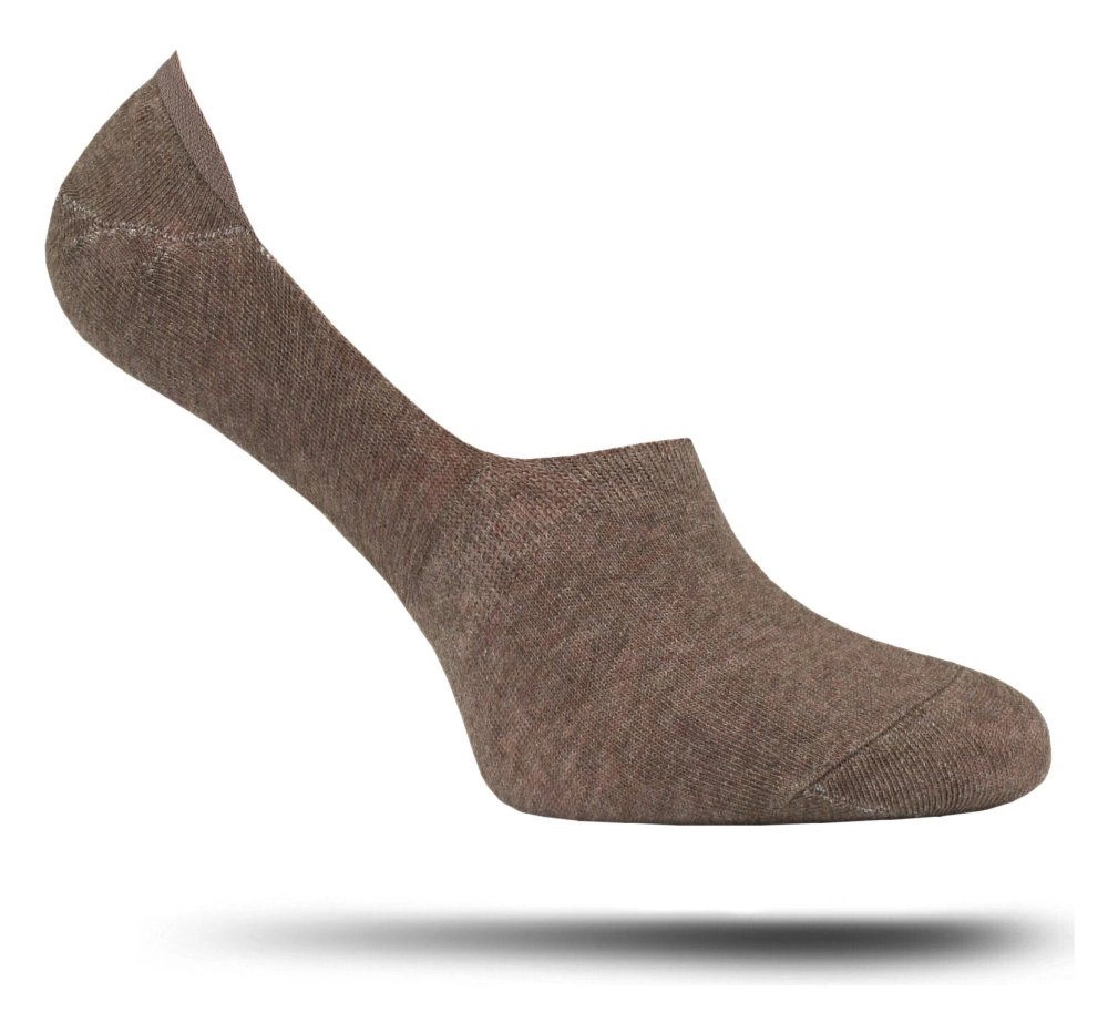 Zestaw Trzech Par Bawełnianych Stopek - Chattier - Orzechowe