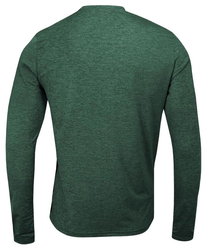 Zielony T-shirt (Koszulka), Długi Rękaw, Longsleeve -Brave Soul- Męski, Termoaktywny, Wyszczuplający